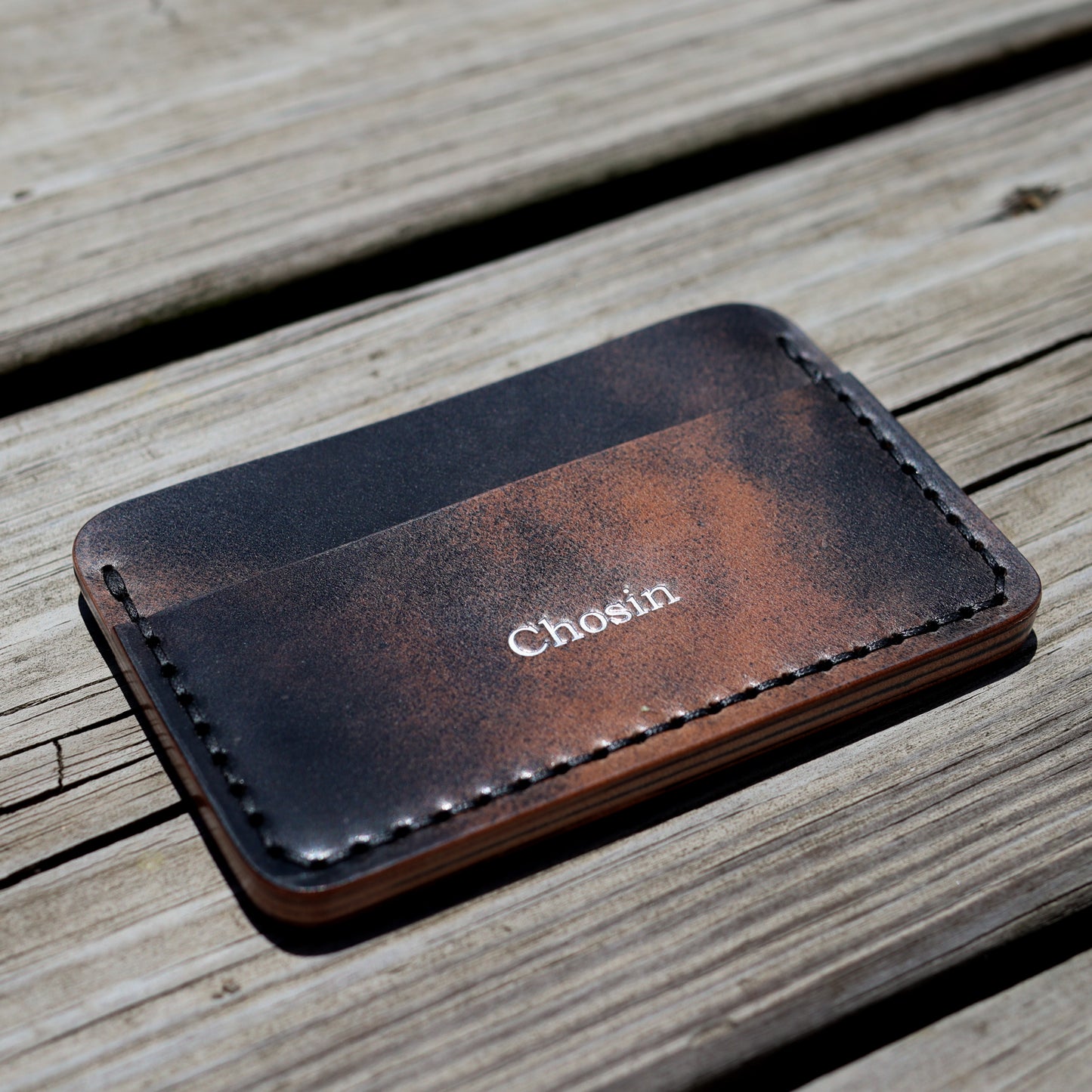 3 Pocket Card Holder - Shell Cordovan - Chosin Supply