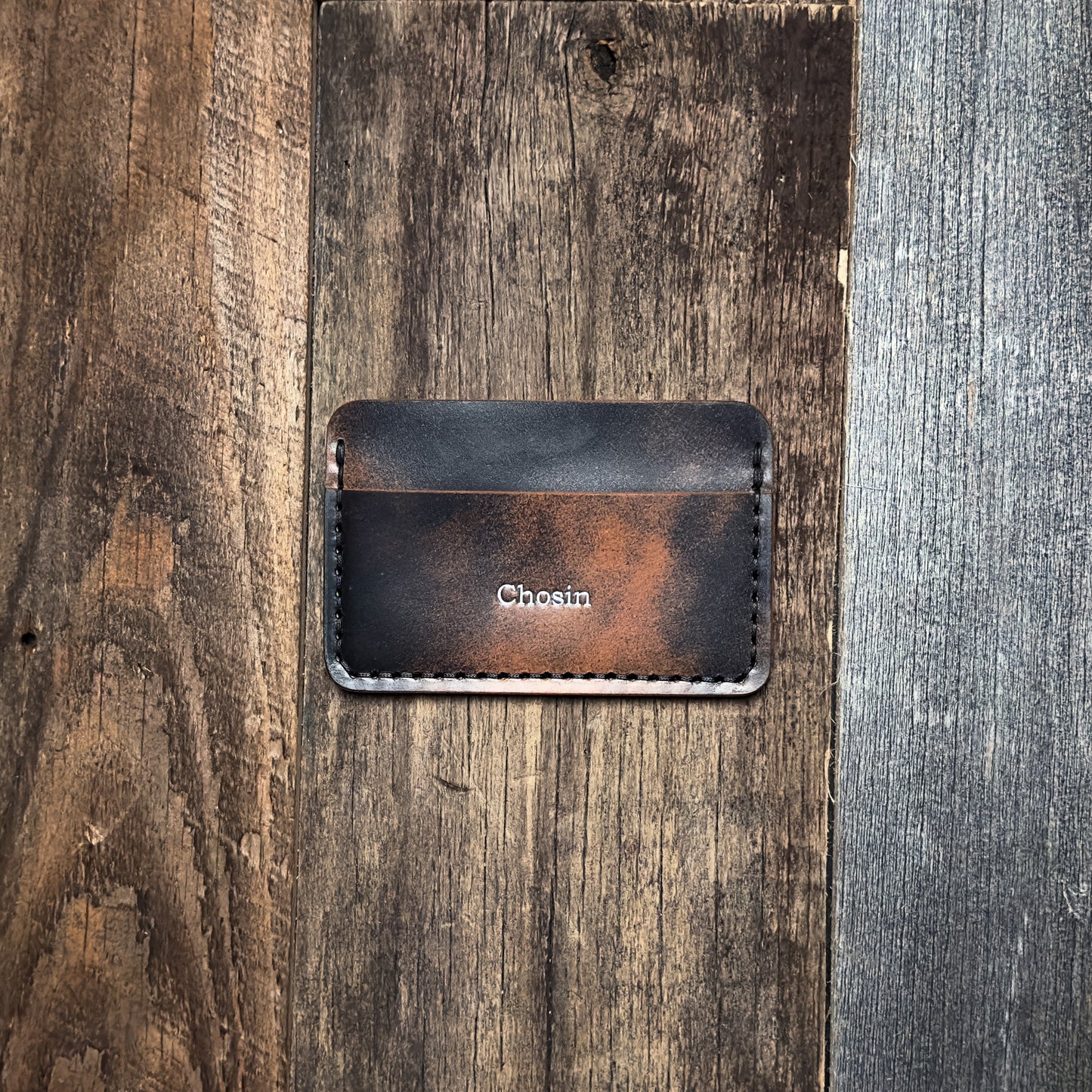 3 Pocket Card Holder - Shell Cordovan - Chosin Supply