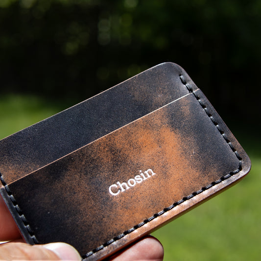 3 Pocket Card Holder - Shell Cordovan - Chosin Supply